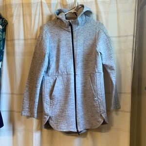 Lululemon Going Places Hooded jacket. Mid-thigh length